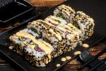 Калифорния тунец в кунжуте